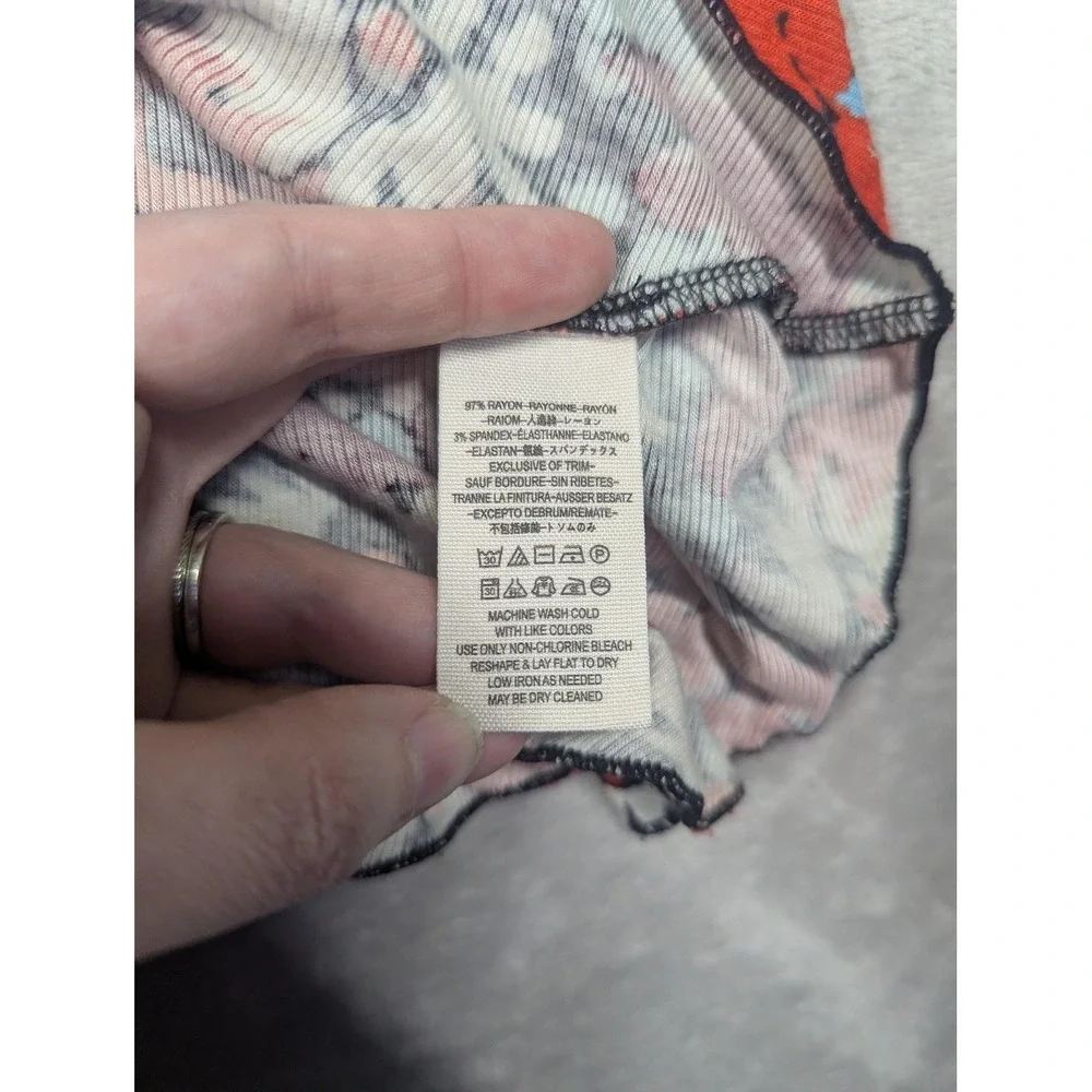 Free People Dress Womens XS Multicolor Mini Floral Key To Your‎ Heart Boho